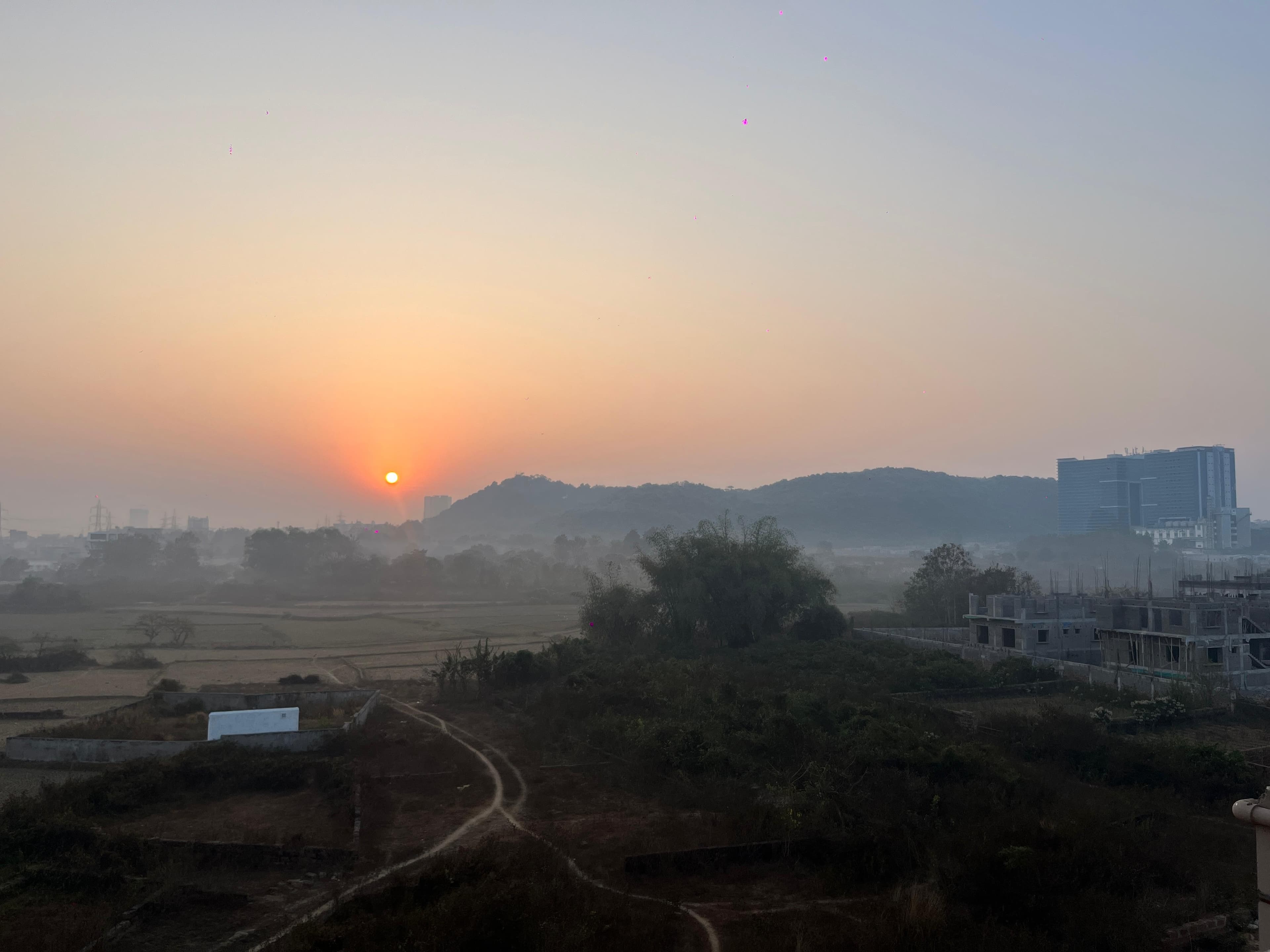 Sunrise — early morning light